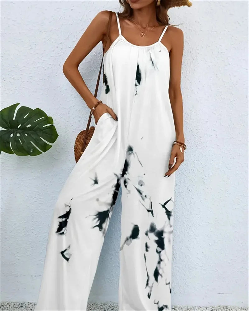 Ladies Digital Print Jumpsuits - Spring and Summer Must-Haves