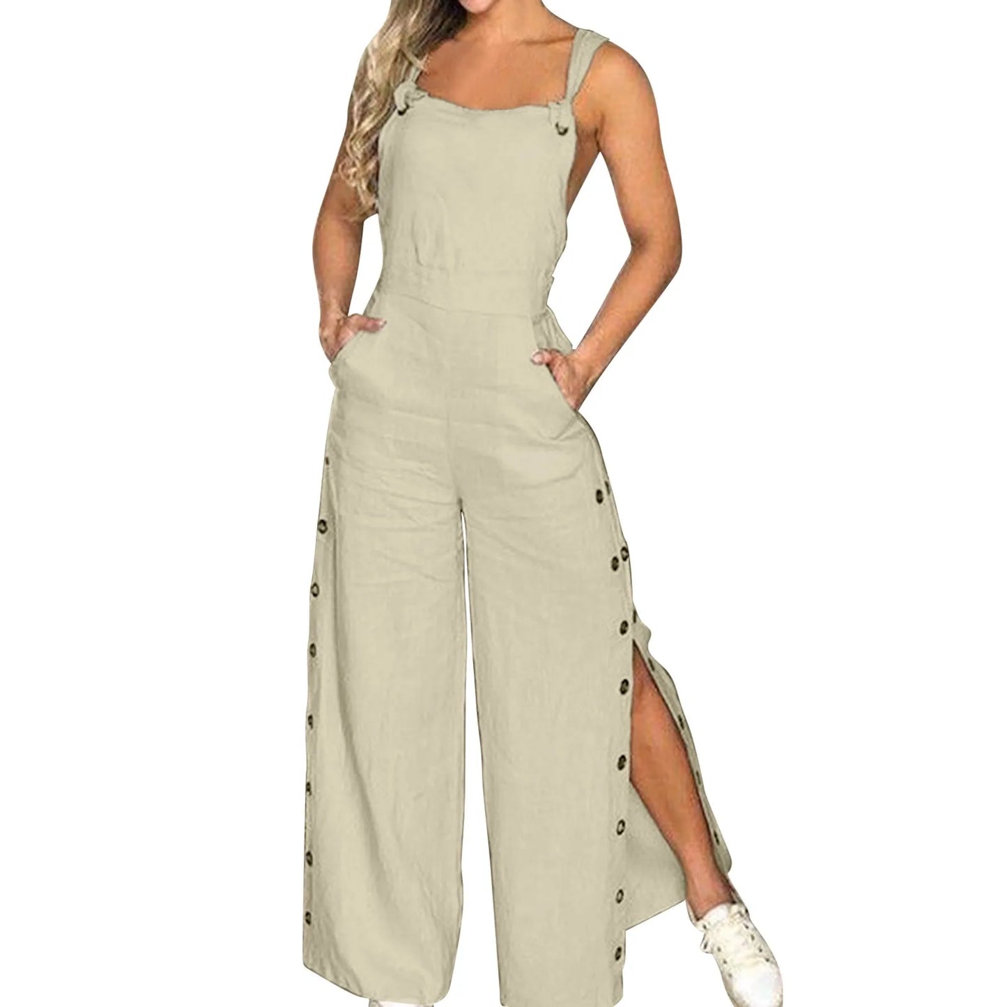 Summer Fashion Essentials: Women's Cotton Linen Playsuits