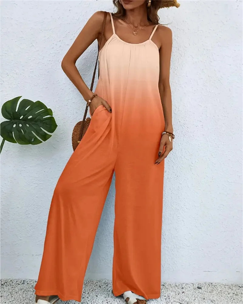 Ladies Digital Print Jumpsuits - Spring and Summer Must-Haves