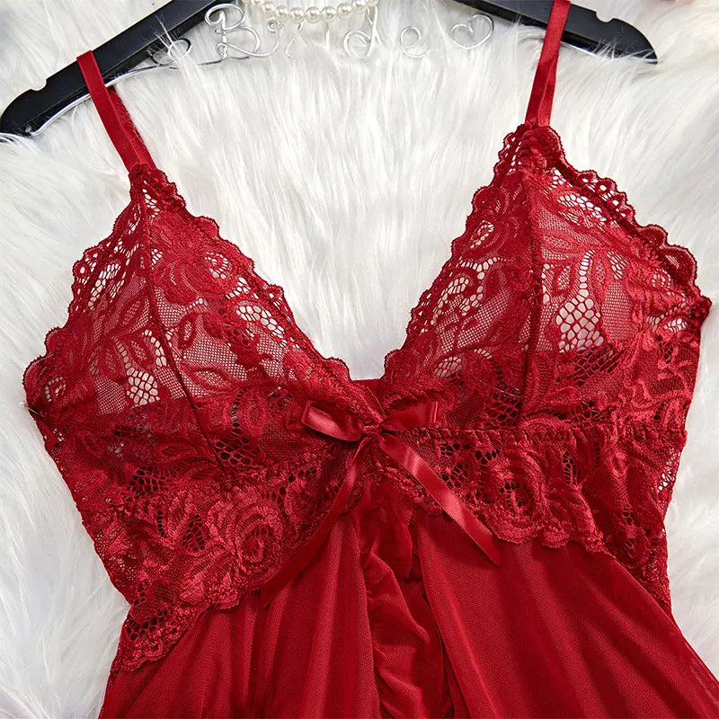 Best Tulle Suspenders Lingerie – Feminine Lace Underwear & Nightgown