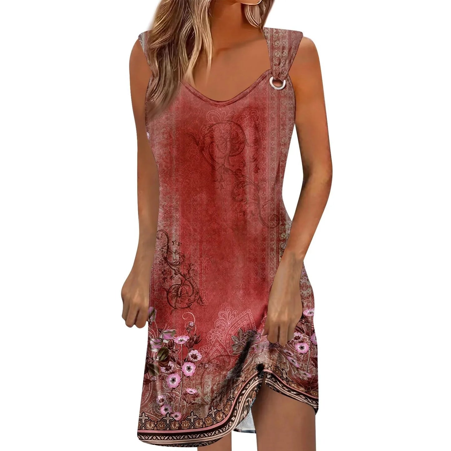 Stylish Sleeveless V-Neck Dresses for Summer 2025 Wedding Guests