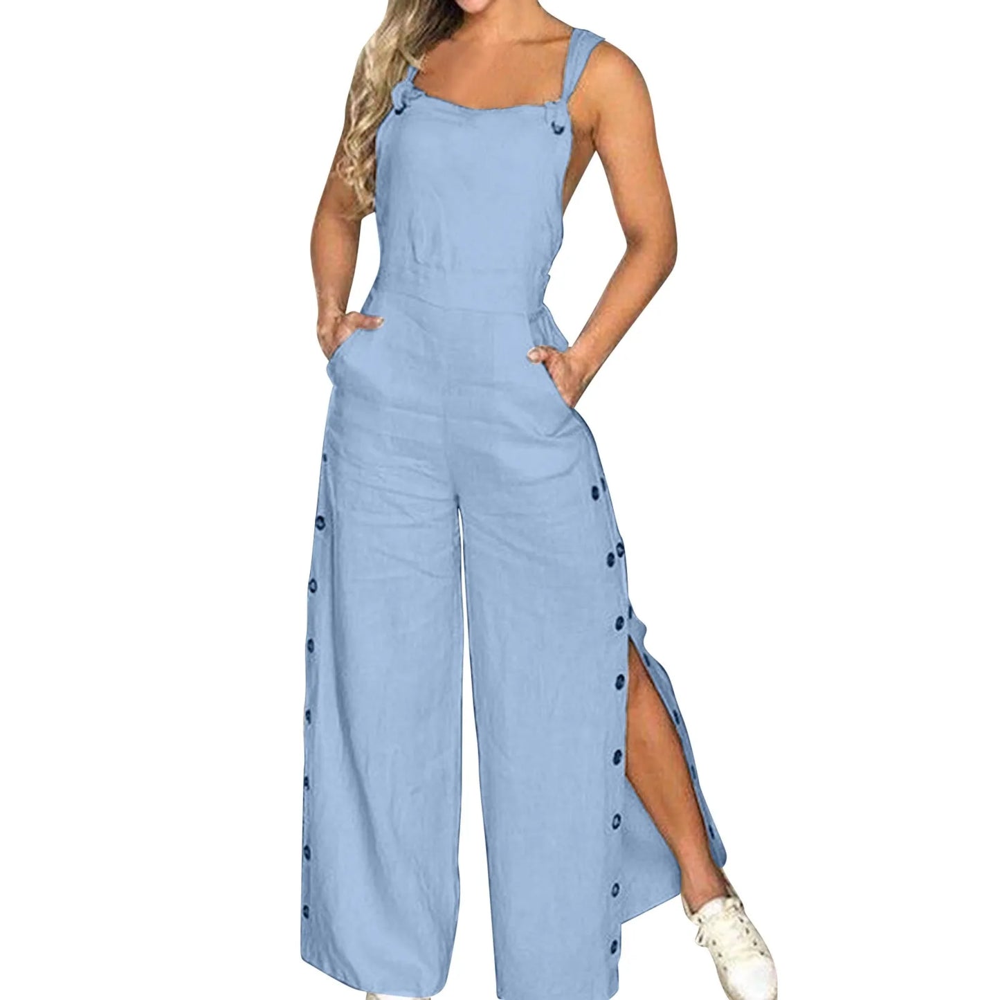 Summer Fashion Essentials: Women's Cotton Linen Playsuits