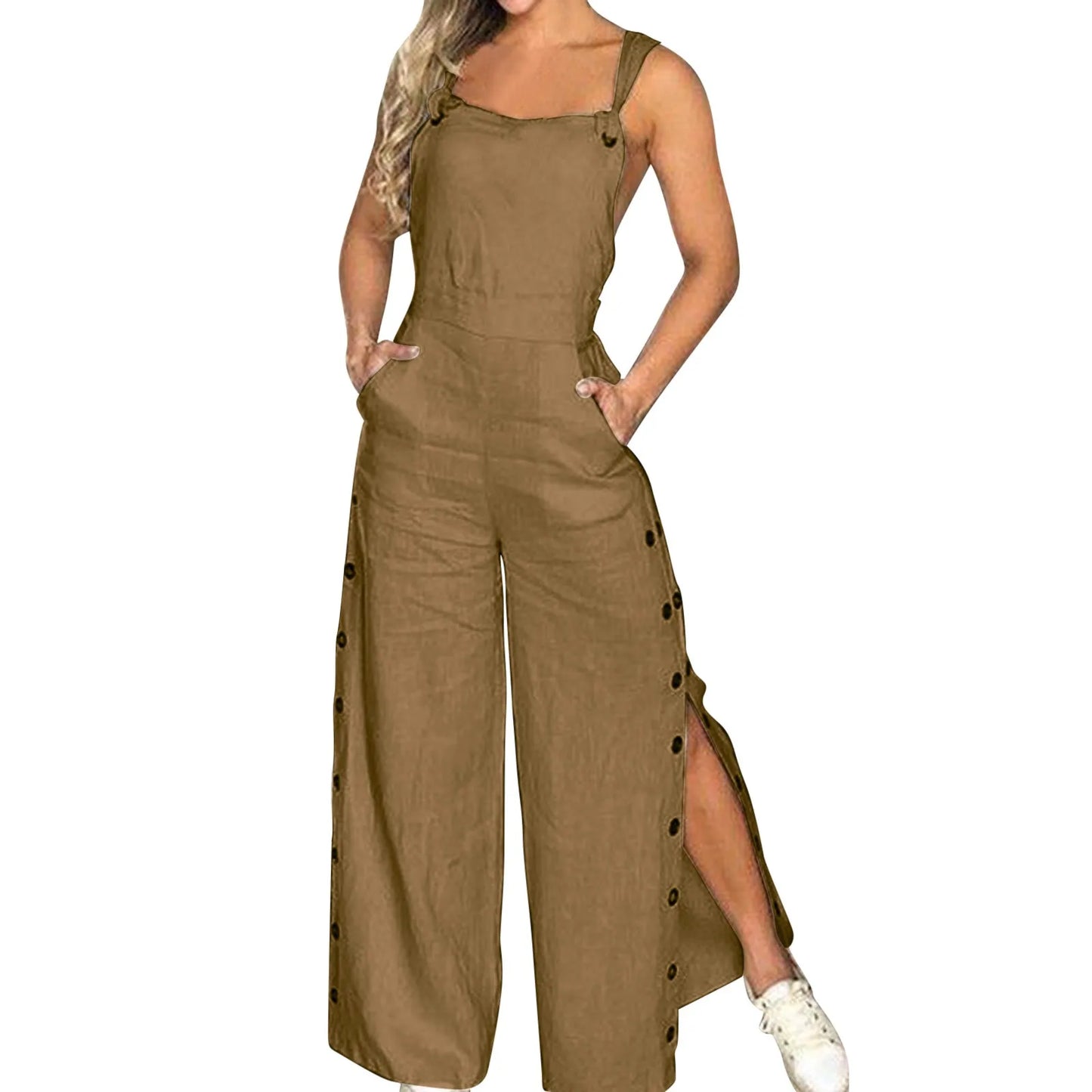 Summer Fashion Essentials: Women's Cotton Linen Playsuits