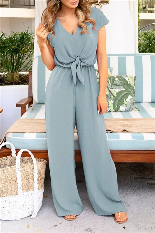 Elegant Off-Shoulder Jumpsuit: The Perfect Summer Party Look