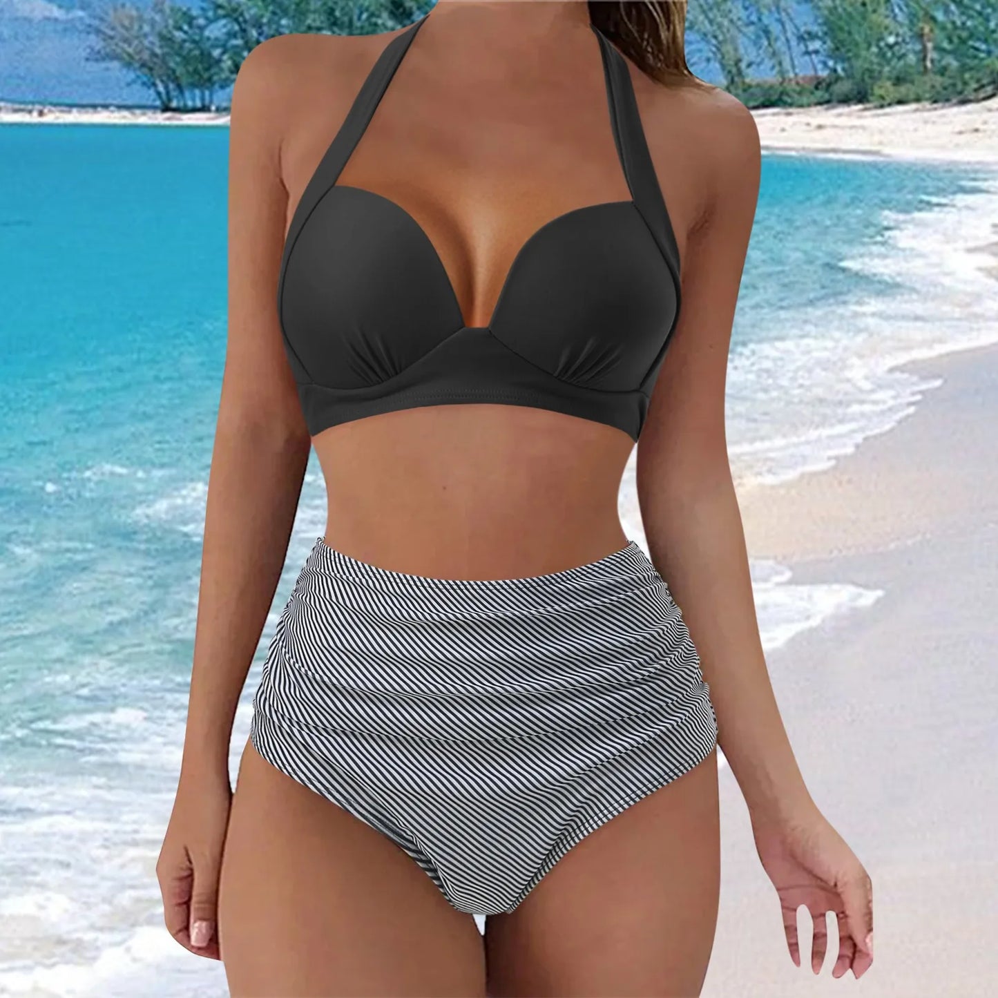 Ready to turn heads at the beach? This high-waisted bikini and sports bra combo gives you style and support. The split design adds a playful touch, while the high waist keeps you feeling confident.
Made for sunbathing, swimming, or just lounging by the water. Soft fabric moves with you, no adjusting needed.
Perfect for hot days—because you deserve to look as good as you feel.
https://www.glamortrends.com/products/best-2025-women-s-high-waisted-bikini-split-swimsuit-sports-bra-combo?utm_source=c