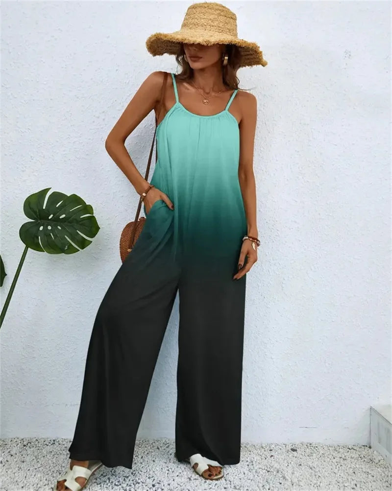 Ladies Digital Print Jumpsuits - Spring and Summer Must-Haves