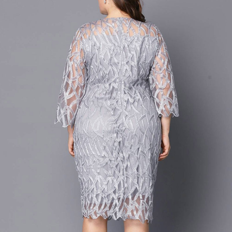 Sweet Hollow Out Lace Dress: The Ultimate Princess Party Dress for Women