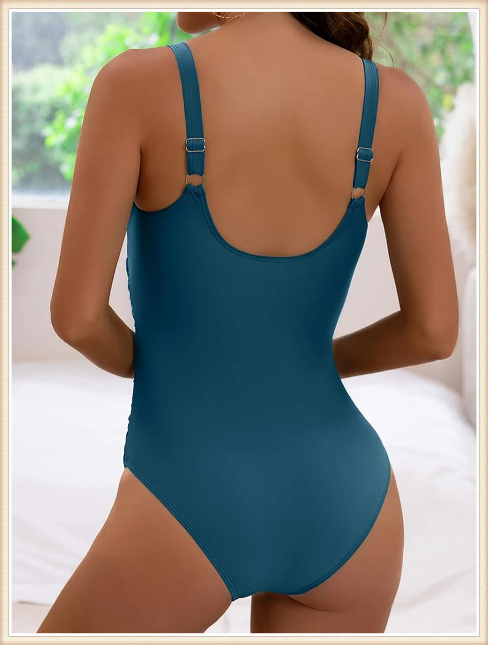 Stylish Solid One-Piece Swimwear for Every Beach Day