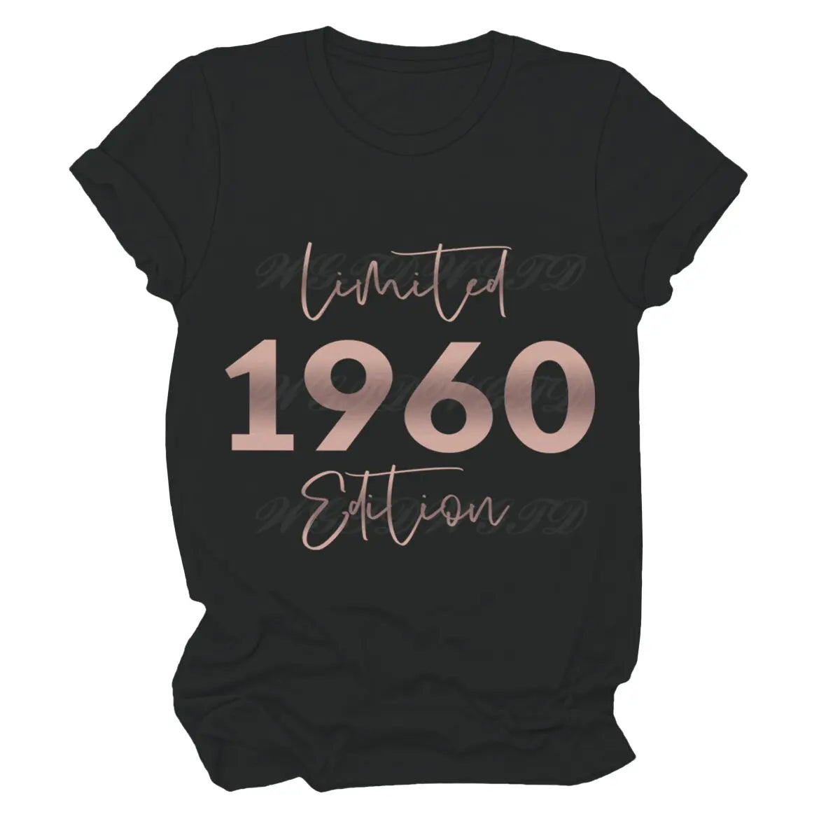 Limited Edition Graphic Tee for Women: Casual 1960s Retro Vibes