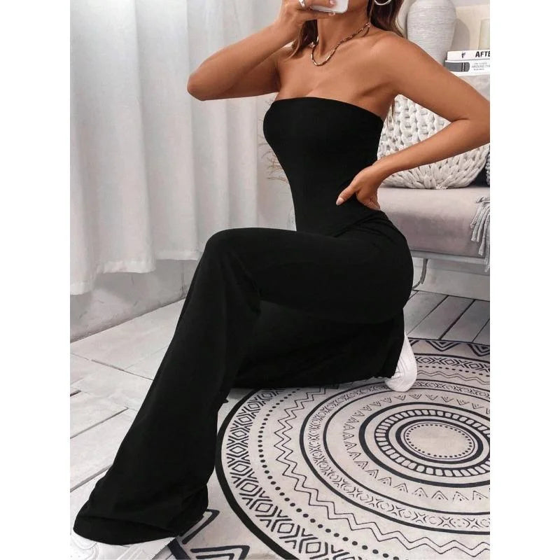 Summer Women’s Jumpsuit: The Perfect Wide-Leg Sleeveless Outfit