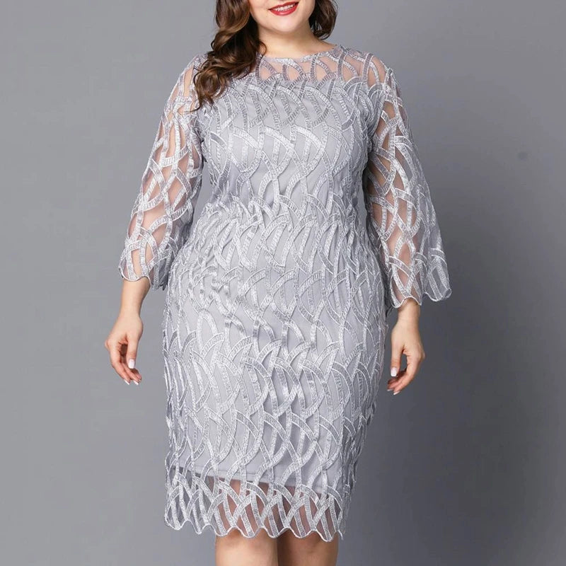 Sweet Hollow Out Lace Dress: The Ultimate Princess Party Dress for Women