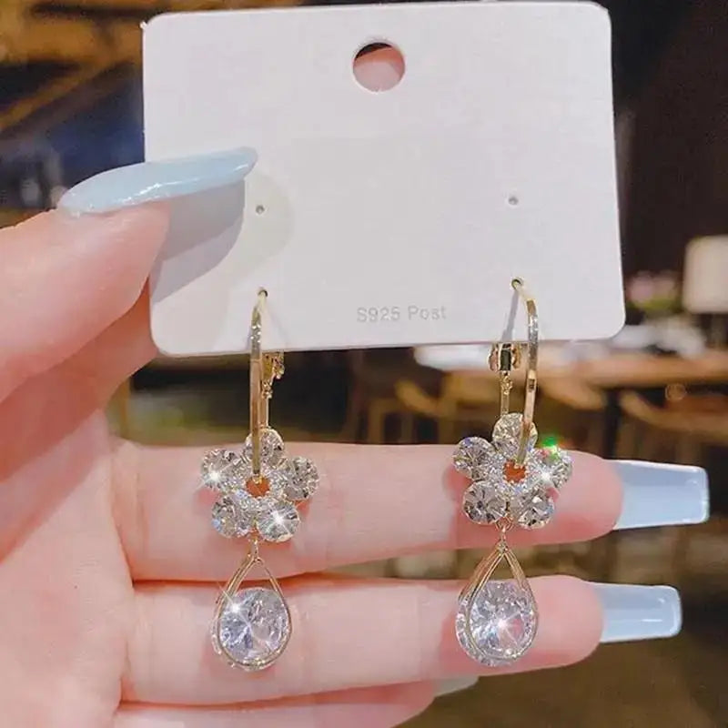 Purple Butterfly Long Tassel Earrings: Stylish Korean-Inspired Jewelry for Women