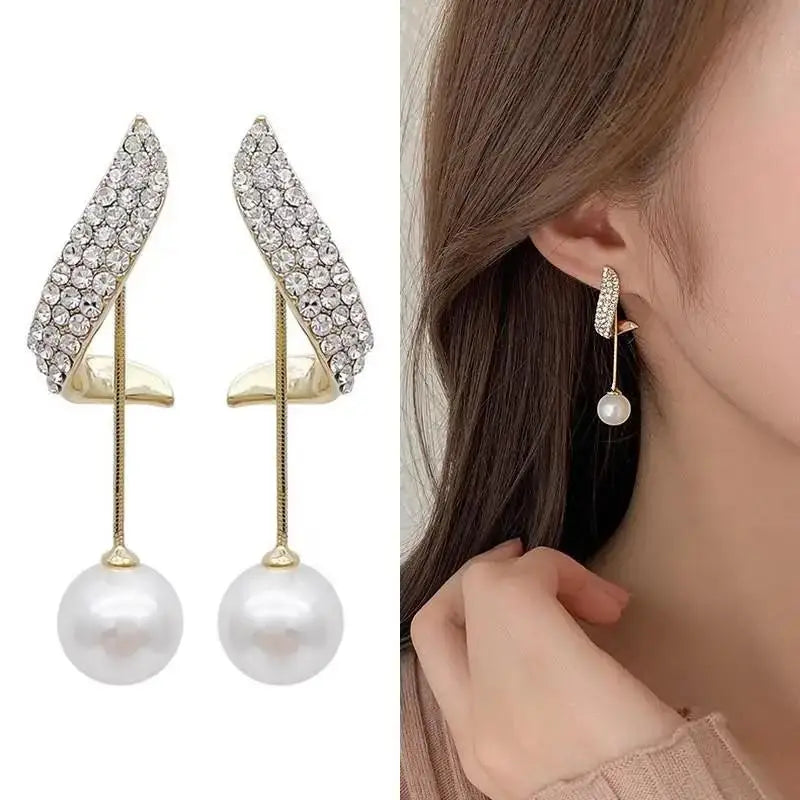 Purple Butterfly Long Tassel Earrings: Stylish Korean-Inspired Jewelry for Women