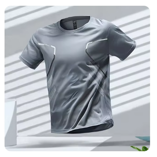 Men's Active Tees - Breathable Short Sleeve T-Shirts